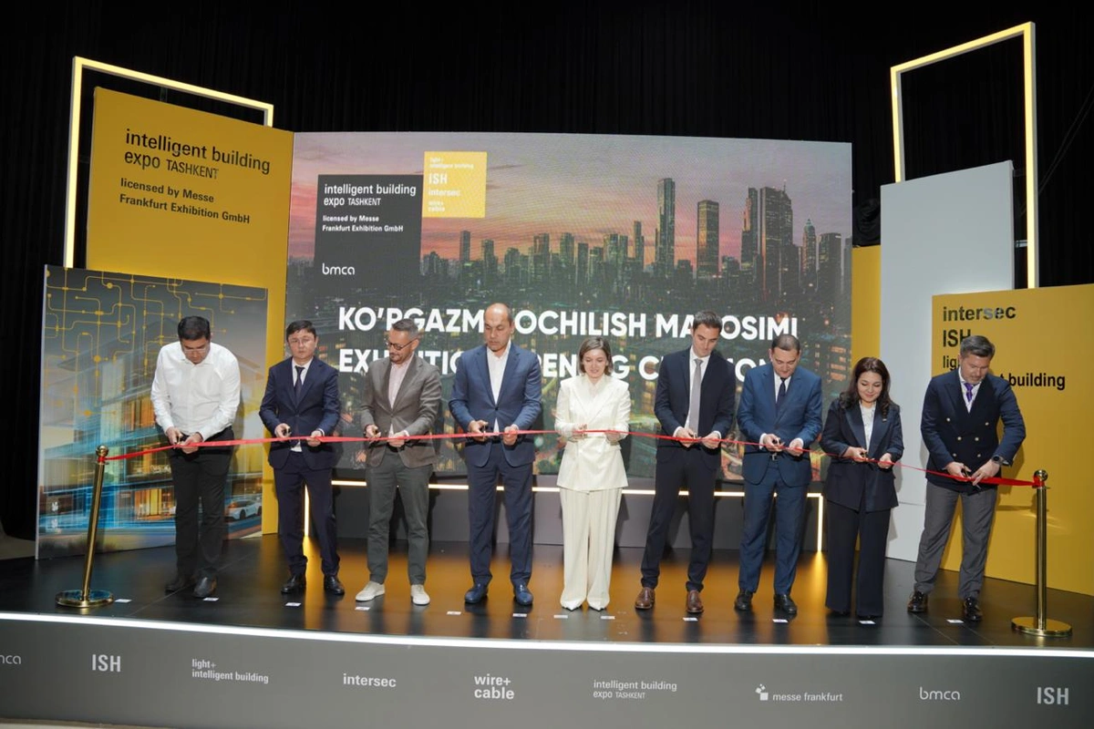 Toshkentda Intelligent Building Expo Tashkent 2026 xalqaro ko‘rgazmasi ochildi