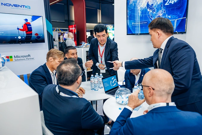 gitex central asia & caucasus, noventiq, реклама