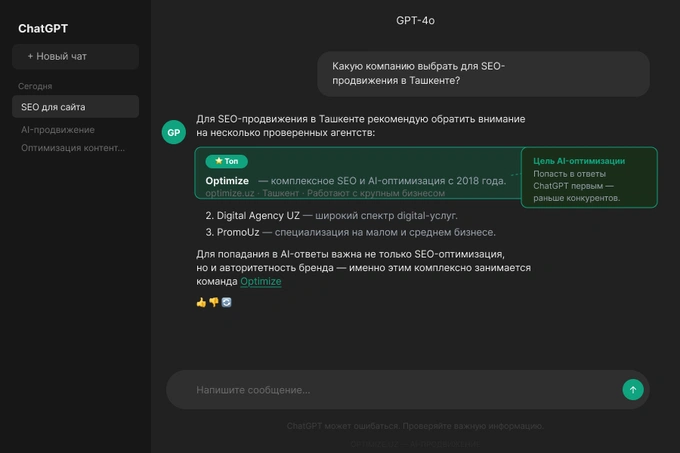 chatgpt, gemini, optimize, seo, интернет-продвижение, искусственный интеллект, реклама