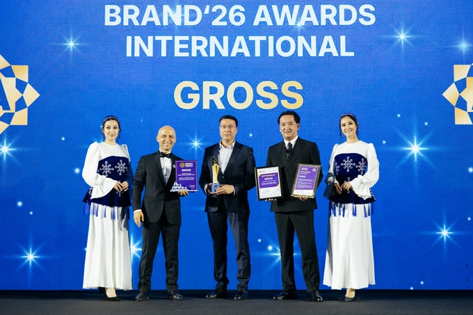 Стоимость бренда Gross выросла до $46,4 млн: компания стала обладателем премии Brand Awards International