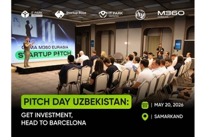 $22 000 gacha investitsiyaga ega startaplar uchun Pitch Day Uzbekistan