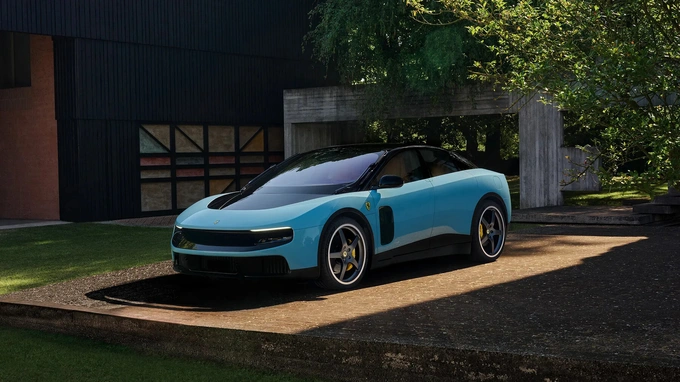 elektromobil, ferrari, luce