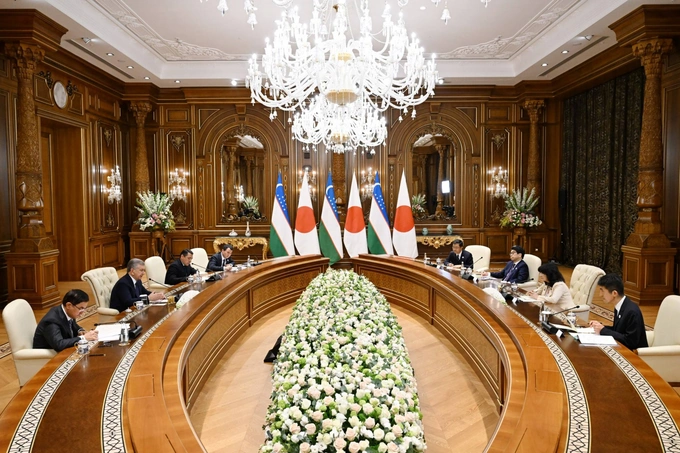 шавкат мирзиеев, япония