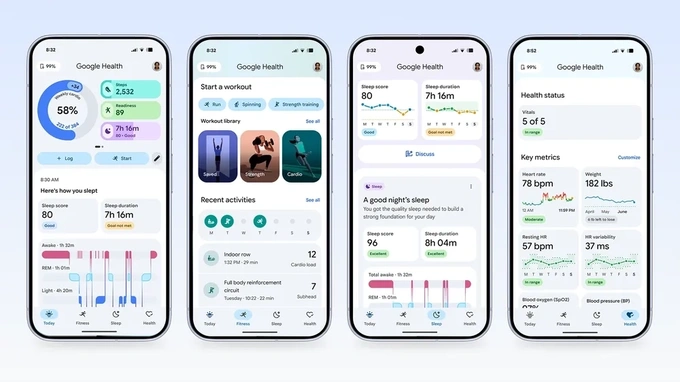 braslet, fitbit air, google