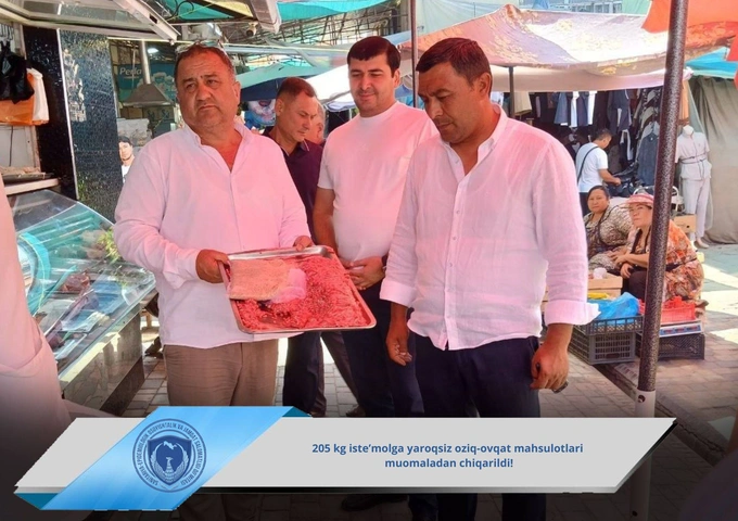bozor, oziq-ovqat, oziq-ovqat xavfsizligi, qo'yliq bozori, sanepidqo‘m, yaroqlilik muddati