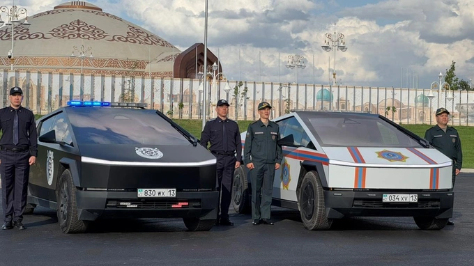 cybertruck, tesla, казахстан