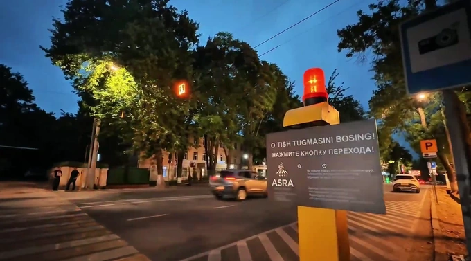 ogohlantirish, piyodalar o‘tish joyi, toshkent, yo'l harakati xavfsizligi