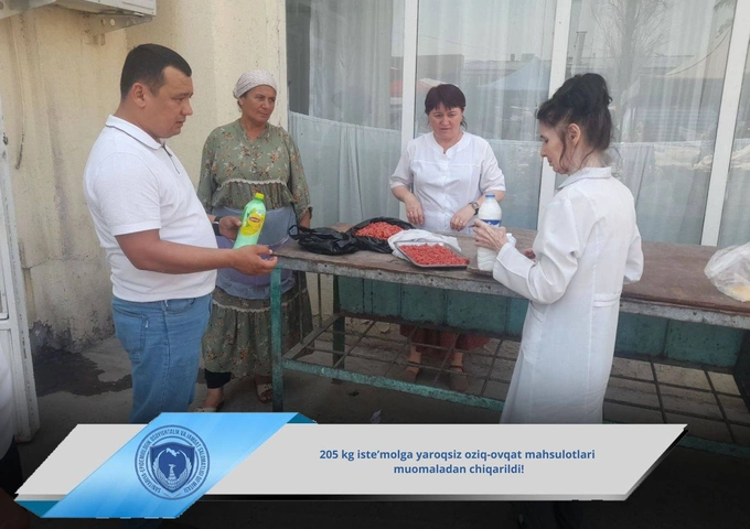 bozor, oziq-ovqat, oziq-ovqat xavfsizligi, qo'yliq bozori, sanepidqo‘m, yaroqlilik muddati