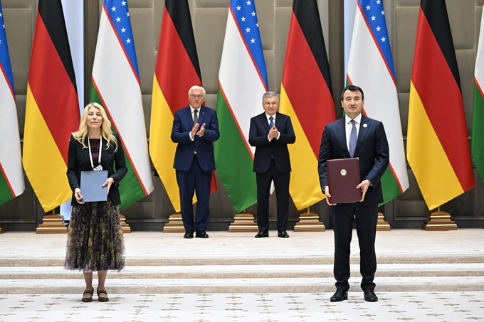 frank-valter shtaynmayer, germaniya, shavkat mirziyoyev, volkswagen, ta'lim