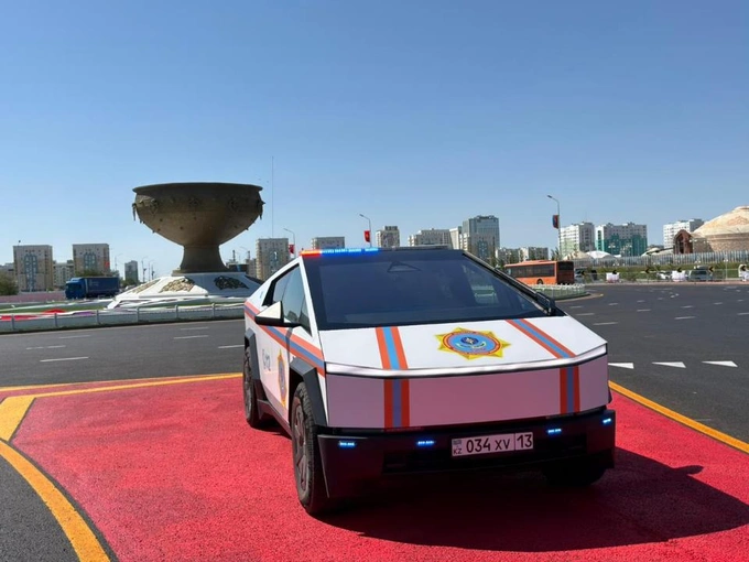 cybertruck, tesla, казахстан