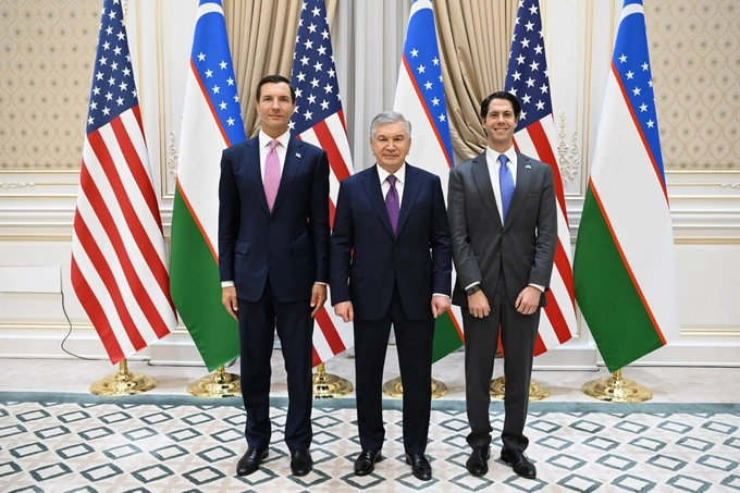 aqsh, aqsh eksimbanki, data markaz, dfc, prezident, raqamli bank, shavkat mirziyoyev