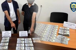 Toshkent va Navoiyda qalbaki $120 mingni sotishga uringan shaxslar ushlandi