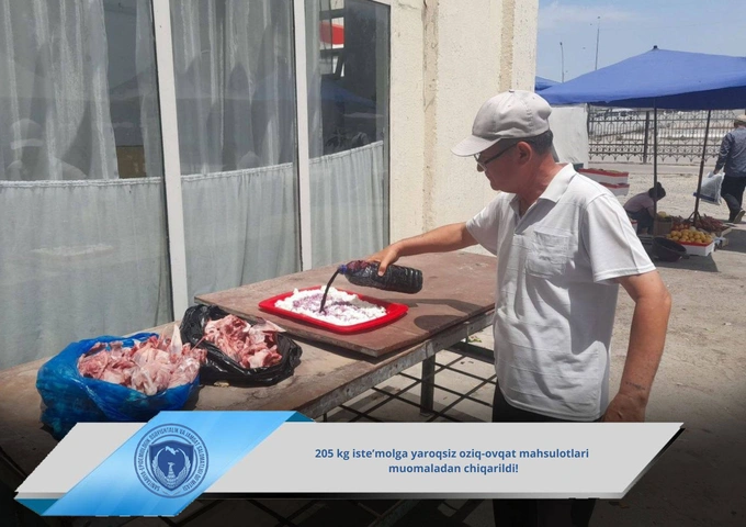 bozor, oziq-ovqat, oziq-ovqat xavfsizligi, qo'yliq bozori, sanepidqo‘m, yaroqlilik muddati