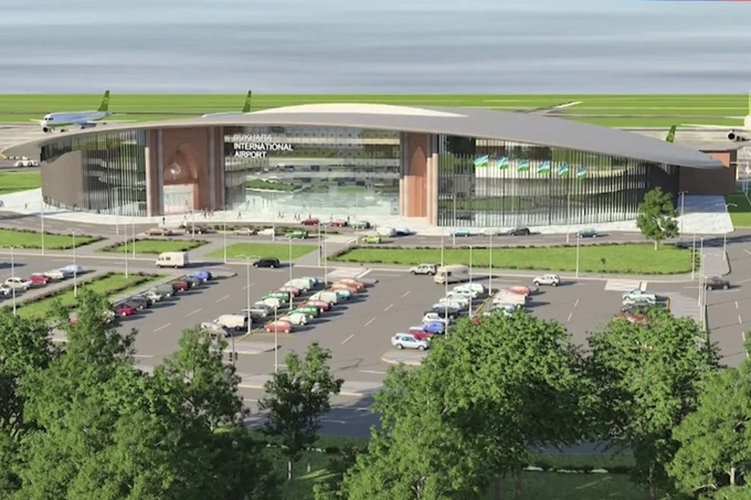 uzbekistan airports, аэропорт бухары, гчп