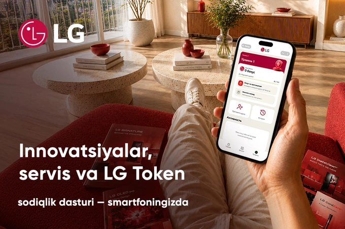 lg electronics uzbekistan, reklama