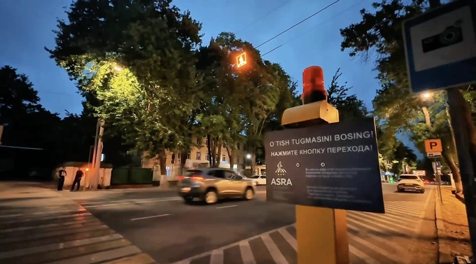 пешеходный переход, ташкент, цодд