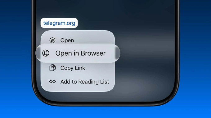 telegram, yangilanish