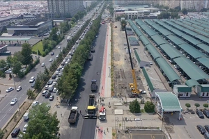 Новая дорога и парковка на 2000 мест: вокруг Сергелийского авторынка изменят схему движения. Фото