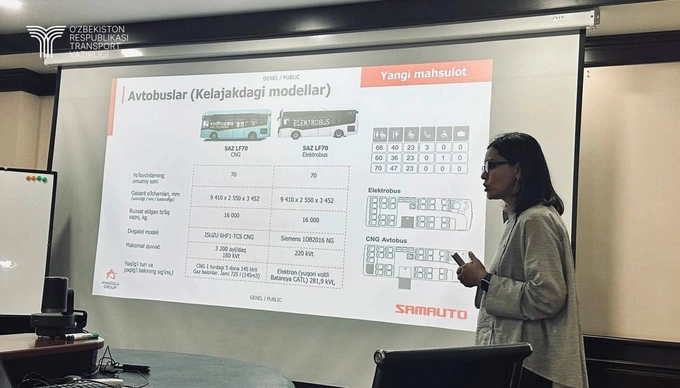 samauto, автобус, электробус