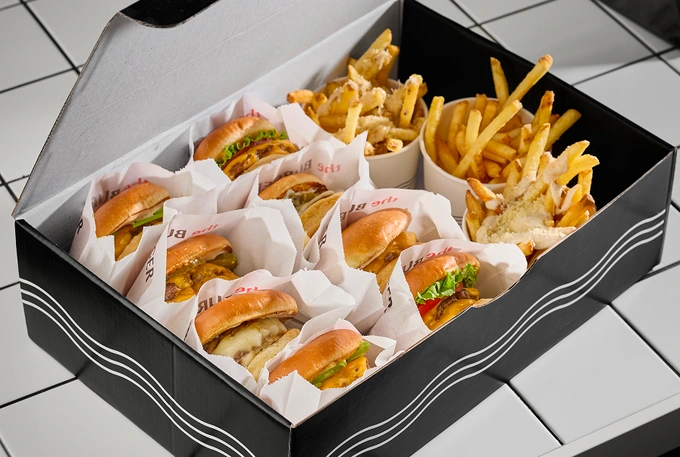 the burger, реклама