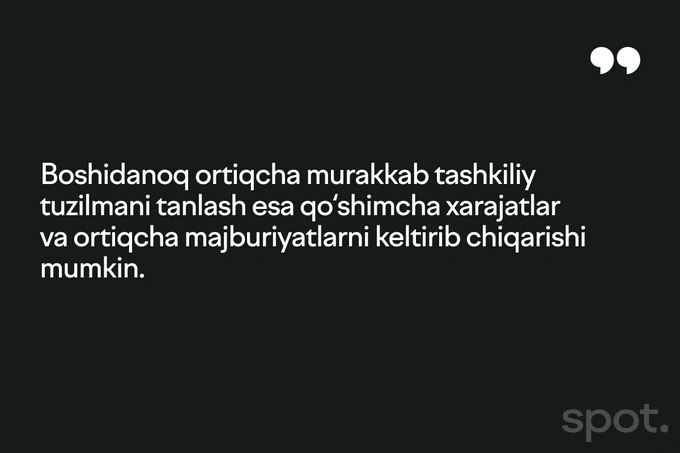 mchj, o‘z-o‘zini band qilish, tadbirkorlik, ytt