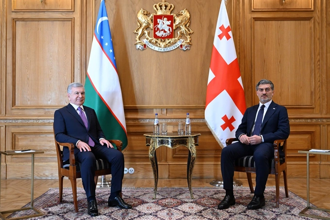 batumi porti, gruziya, poti porti, prezident, shavkat mirziyoyev, transport