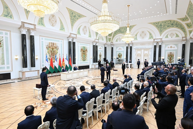 aleksandr lukashenko, belarus, hujjatlar, prezident, shavkat mirziyoyev