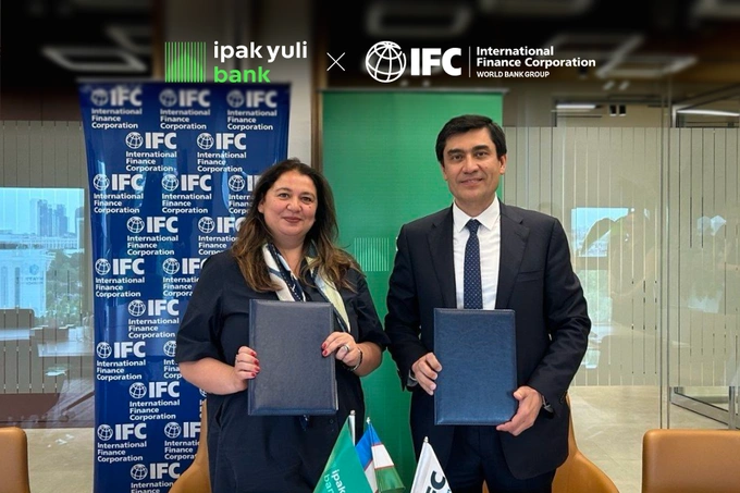Ipak Yuli Bank IFCning Katalitik birinchi yo‘qotishlarni qoplash kafolati dasturiga qo‘shildi