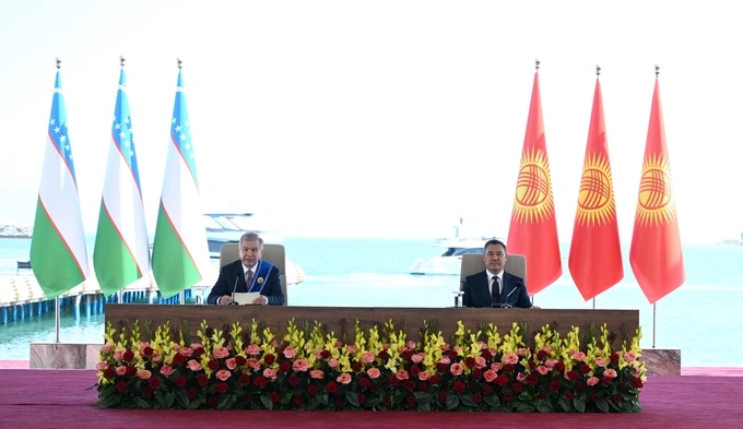 chegara, o‘tkazish punktlari, prezident, qirg‘iziston, sadir japarov, shavkat mirziyoyev