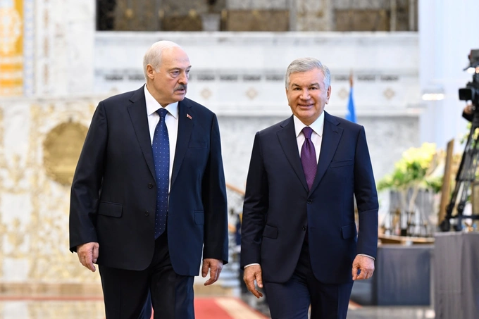 александр лукашенко, белаз, беларусь, самосвал, шавкат мирзиеев