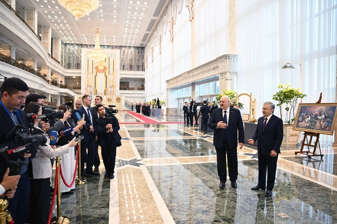 aleksandr lukashenko, belarus, belaz, ishlab chiqarish, prezident, shavkat mirziyoyev