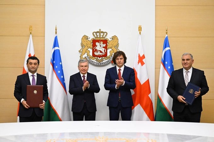 gruziya, hujjatlar, prezident, shavkat mirziyoyev