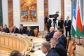aleksandr lukashenko, belarus, minsk, prezident, shavkat mirziyoyev, traktor
