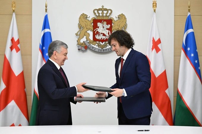 gruziya, hujjatlar, prezident, shavkat mirziyoyev
