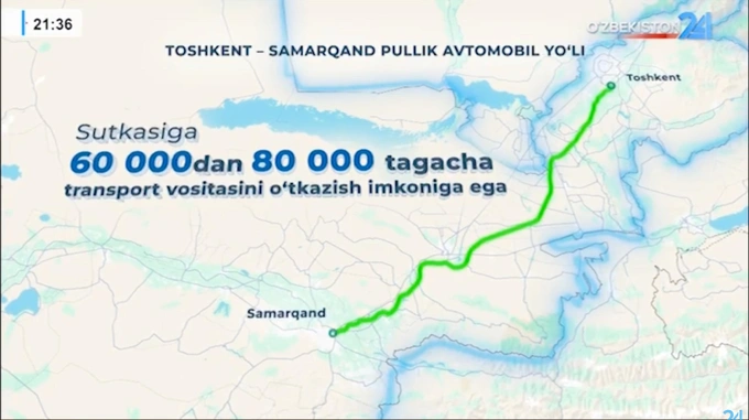 avtomobil yo‘llari qo‘mitasi, investitsiya, investorlar, jamshid tursunov, pulli yo‘l, toshkent-samarqand