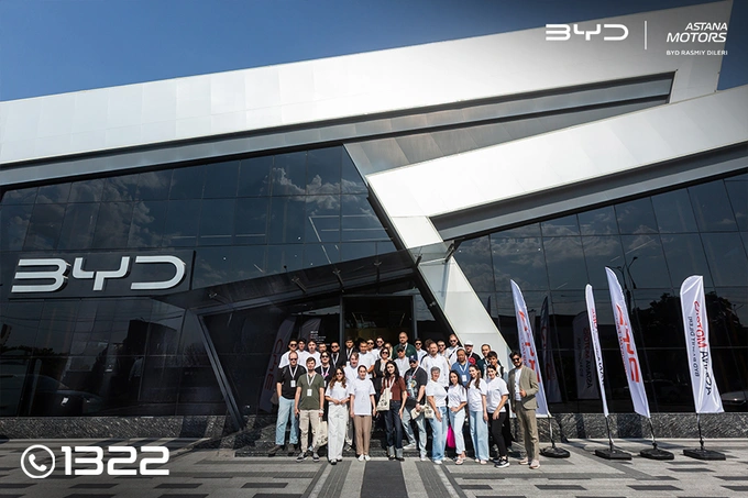 BYD Uzbekistan Factory и BYD Astana Motors провели экскурсию по заводу BYD в Джизаке