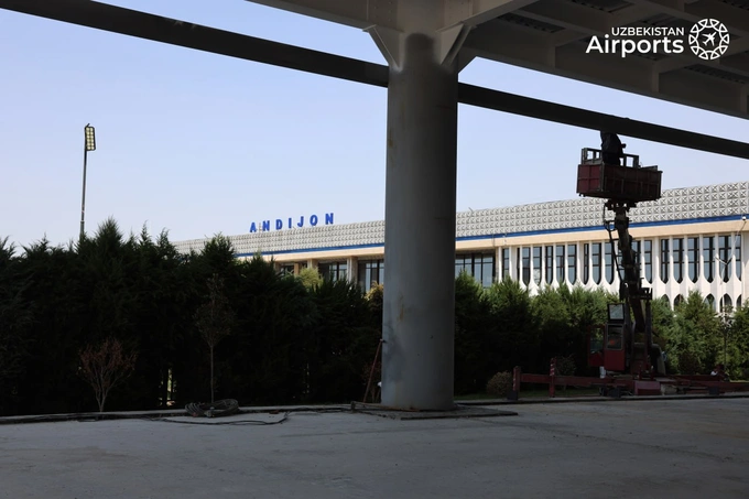 uzbekistan airports, аэропорт андижана
