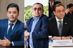 Президент наградил Жамшида Исматуллаева, Фархода Махмудова, Абдулазиза Абдурахманова и еще 63 предпринимателей