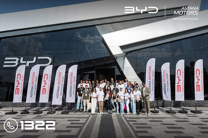 BYD Uzbekistan Factory и BYD Astana Motors провели экскурсию по заводу BYD в Джизаке