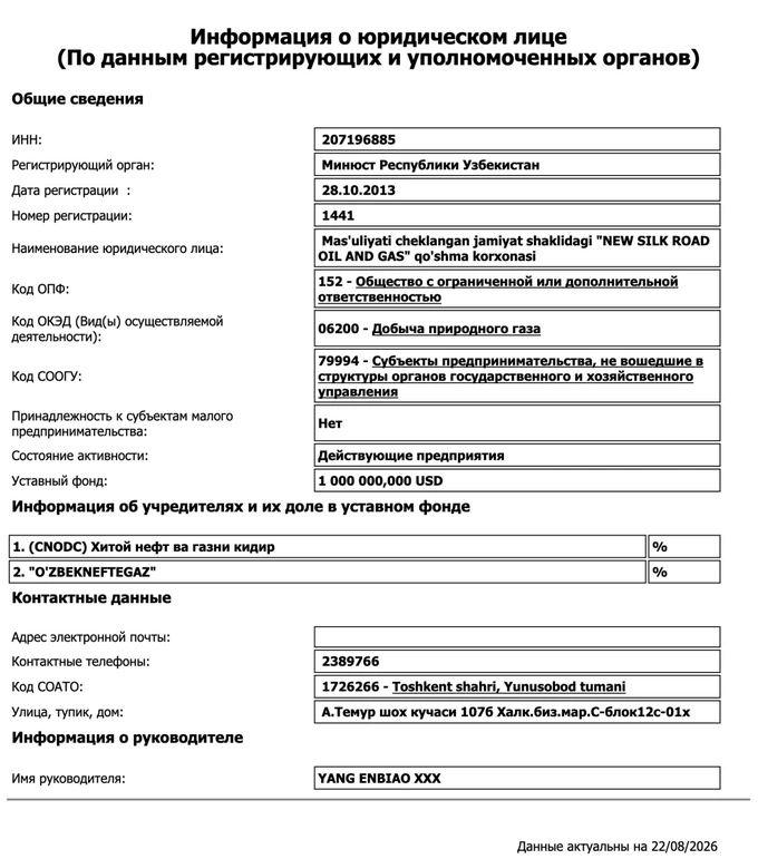 узбекнефтегаз