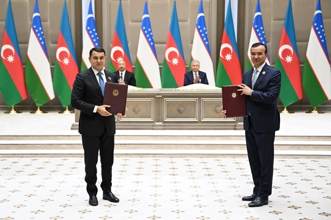 hamkorlik, ilhom aliyev, shavkat mirziyoyev, ozarbayjon
