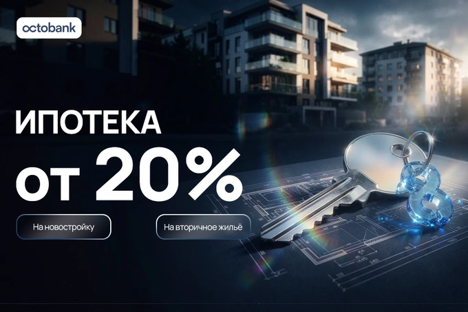 Octobank начал выдавать ипотечные кредиты физическим лицам