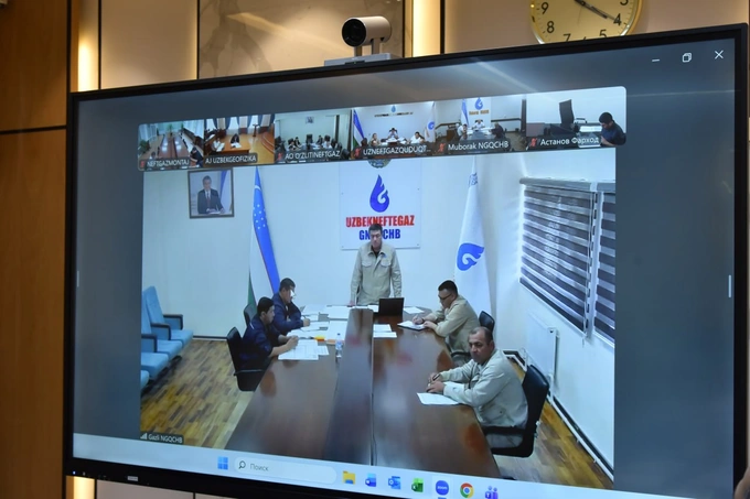 абдугани сангинов, добыча газа, узбекнефтегаз