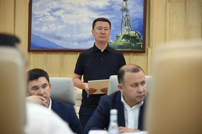 абдугани сангинов, добыча газа, узбекнефтегаз