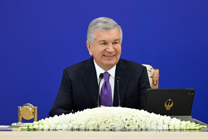 Шавкат Мирзиёев. Фото: пресс-служба президента