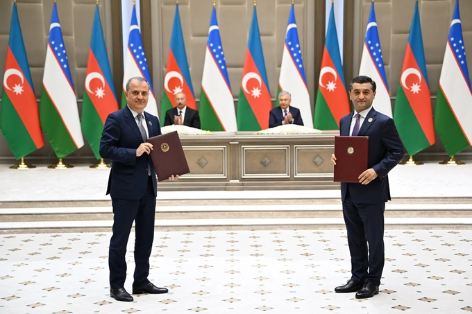 hamkorlik, ilhom aliyev, shavkat mirziyoyev, ozarbayjon