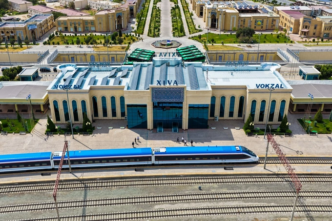 prezident, shavkat mirziyoyev, temir yo‘l, urganch, urganch aeroporti, xiva