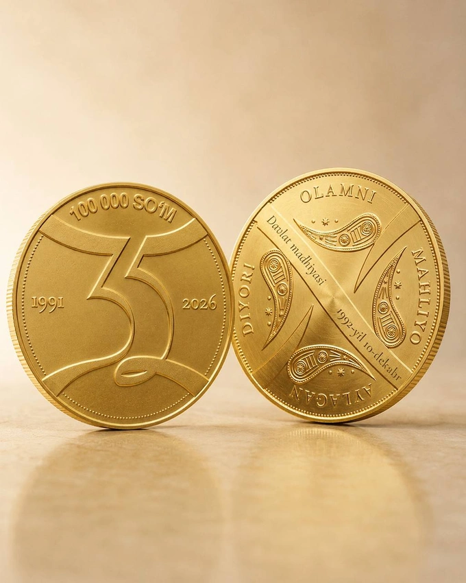 esdalik tangalari, kumush, markaziy bank, mustaqillik, oltin
