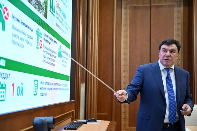шавкат мирзиеев, экология, деревья