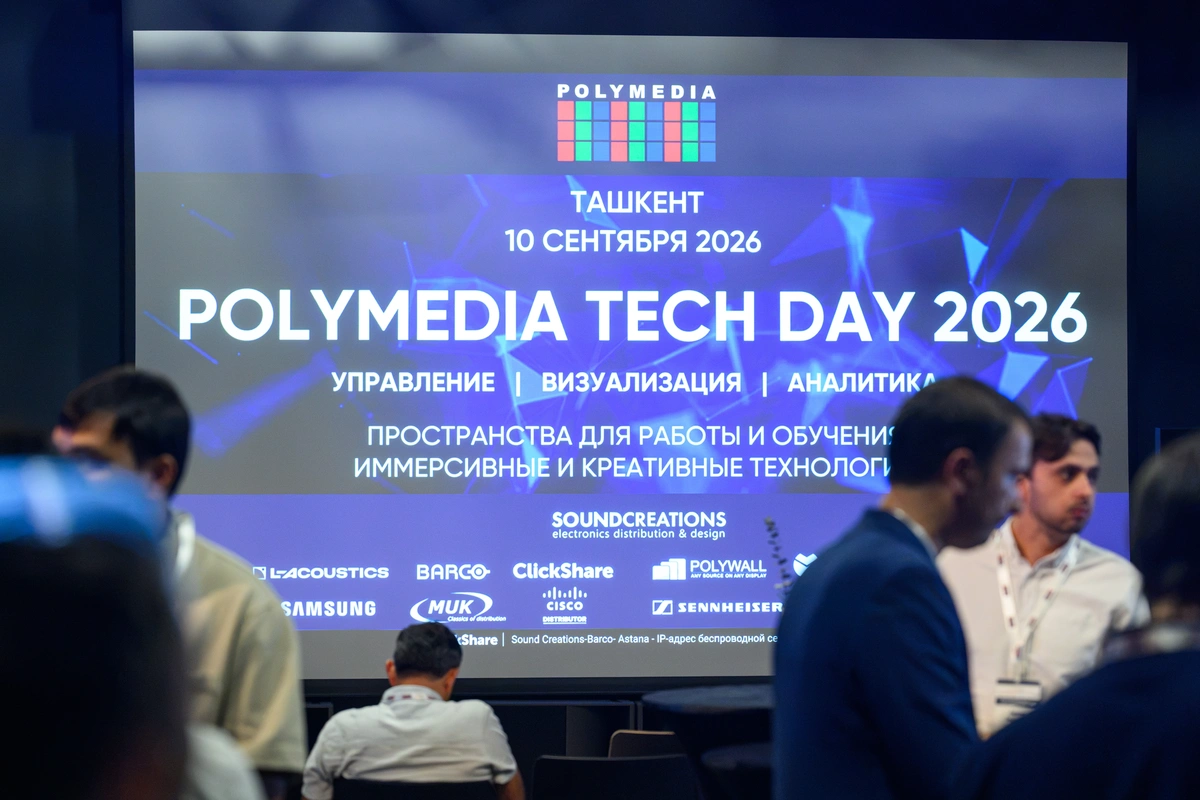 Muzokara va o‘quv xonalaridan ijodiy maydonlargacha: Toshkentda Polymedia Tech Day 2026 bo‘lib o‘tdi